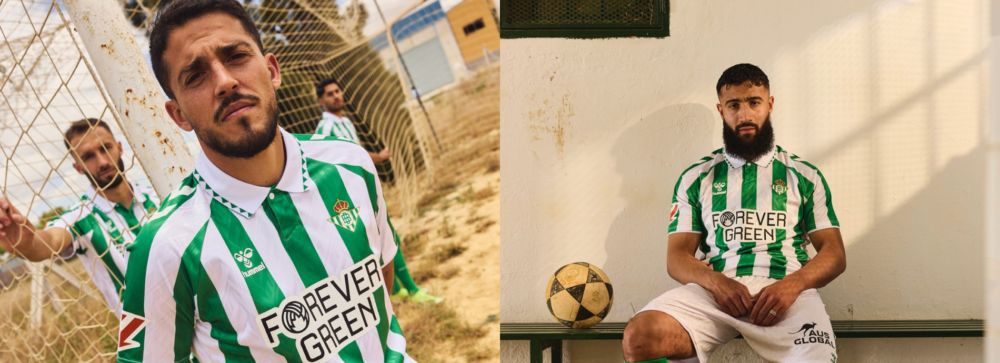 Un Nouveau Maillot Domicile Au Look R Tro Pour Le Real Betis D Gaine